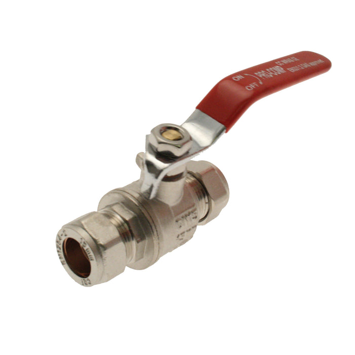 Red Handle Lever Ball Valve