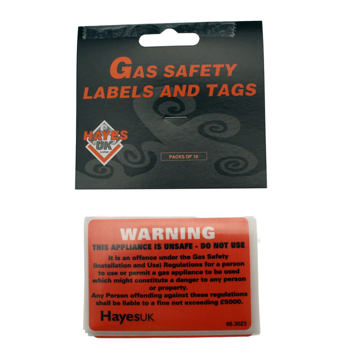 Unsafe Appliance Labels