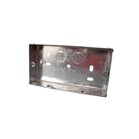 Double Galvanised Metal Box