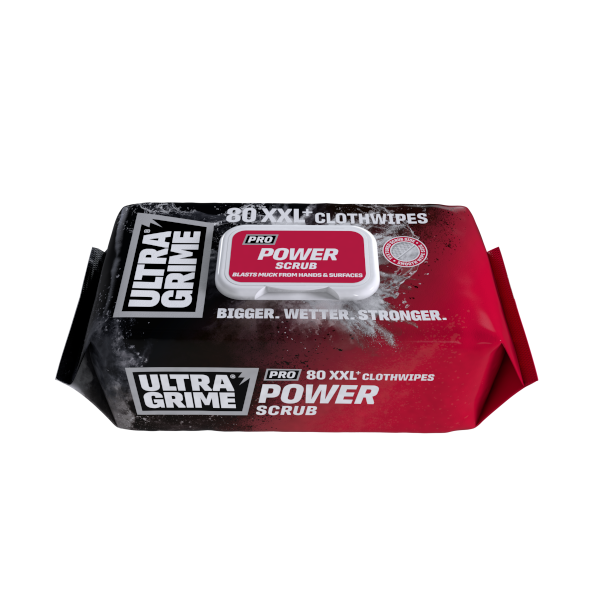Ultragrime Power Scrub Wipes
