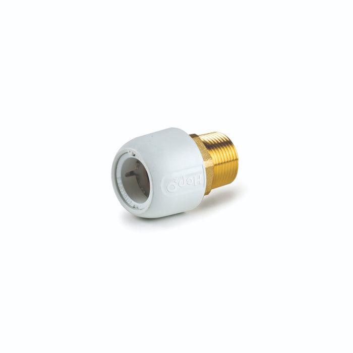 Hep2O Brass Male Adaptor