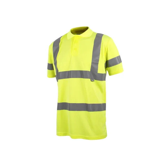 Hi-Vis Yellow Polo Shirt