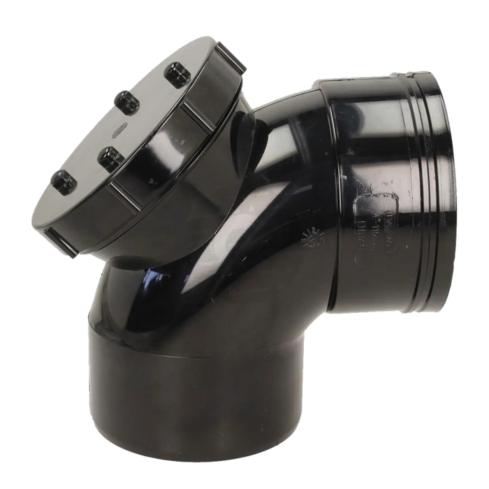 Solvent Weld 92˚ Single Socket Access Bend