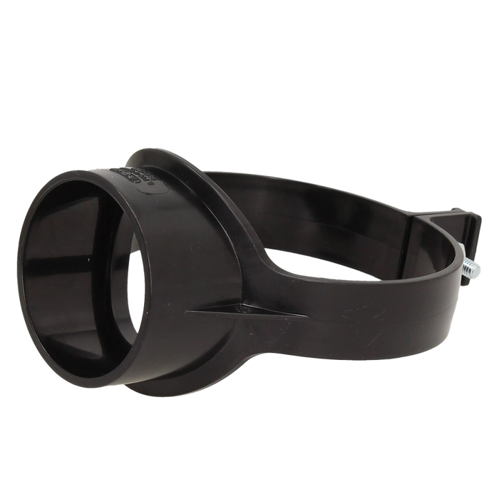 Solvent Weld Strap Boss Open C/W Nut & Bolt