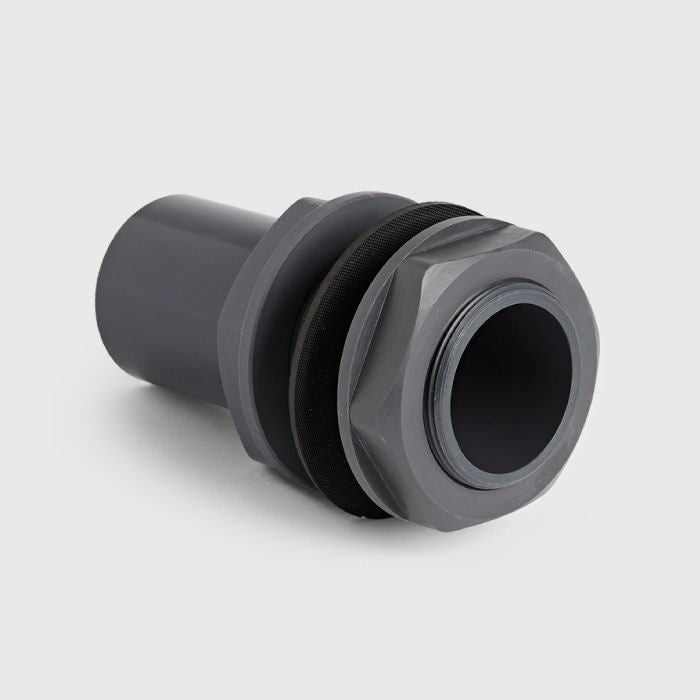 uPVC Plain x Threaded Tank Connector