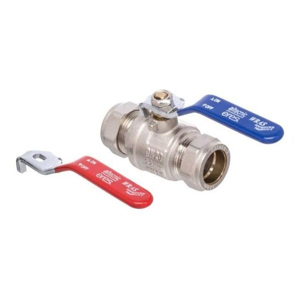 Red / Blue Lever Ball Valve
