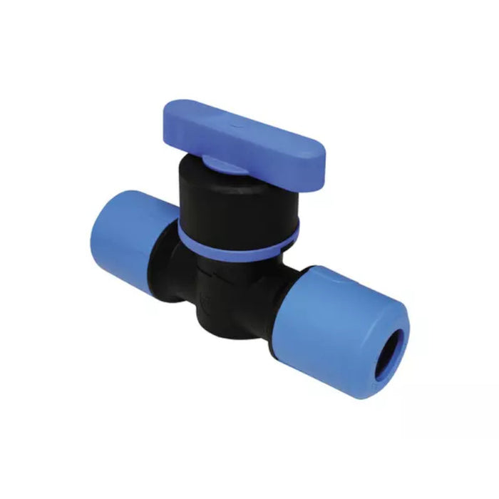 Speedfit Blue MDPE Stop Tap MDPE x MDPE