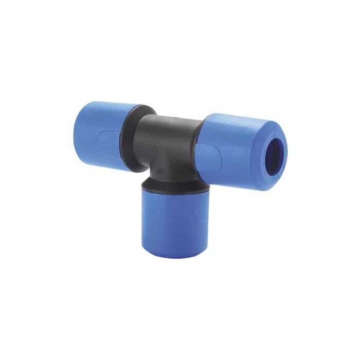 Speedfit Blue MDPE Equal Tee
