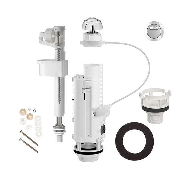 Siamp OPTIMA 50 Cistern Pack c/w 99B & Chrome Push Button