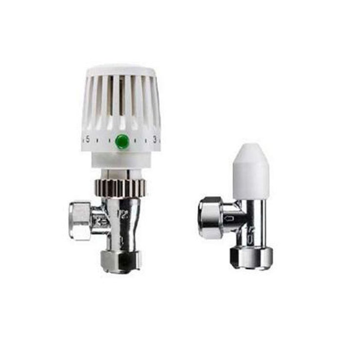 VTL120 Valencia Traditional Angled TRV & Lockshield Set