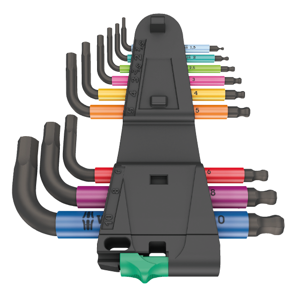 Hex-Plus Multicoloured L-Key Set