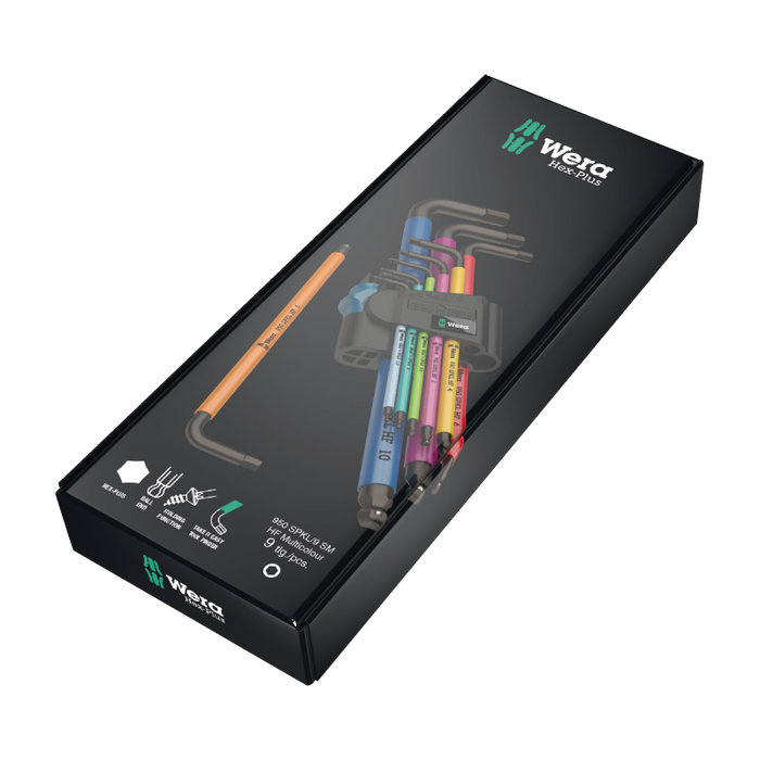 Hex-Plus Multicoloured L-Key Set With Holding Function