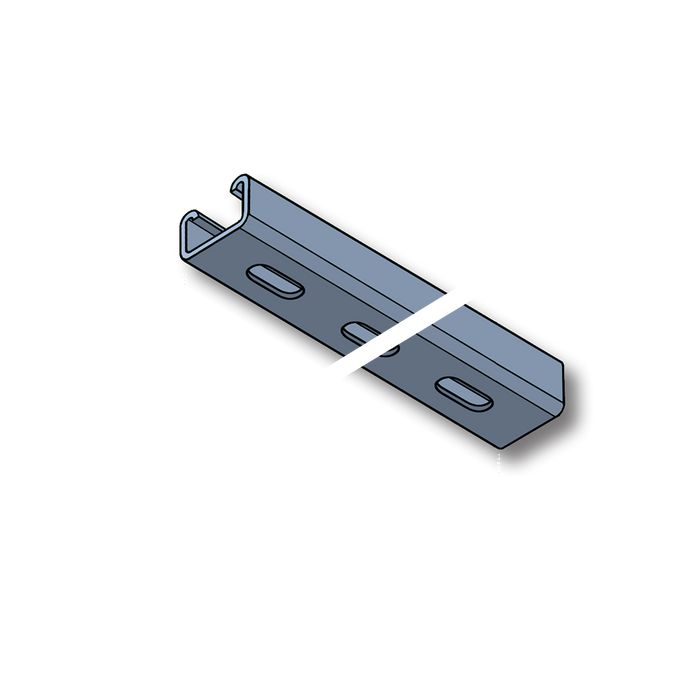 2.5mm Thick Half Channel Standard Gauge Unistrut