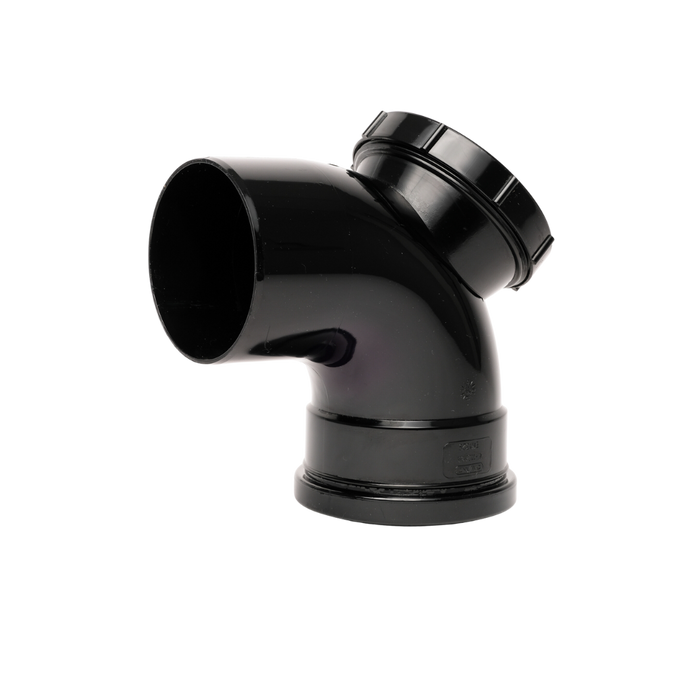 Pushfit Soil 92˚ Single Socket Access Bend