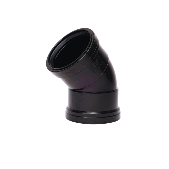 Pushfit Soil 135˚ Double Socket Bend