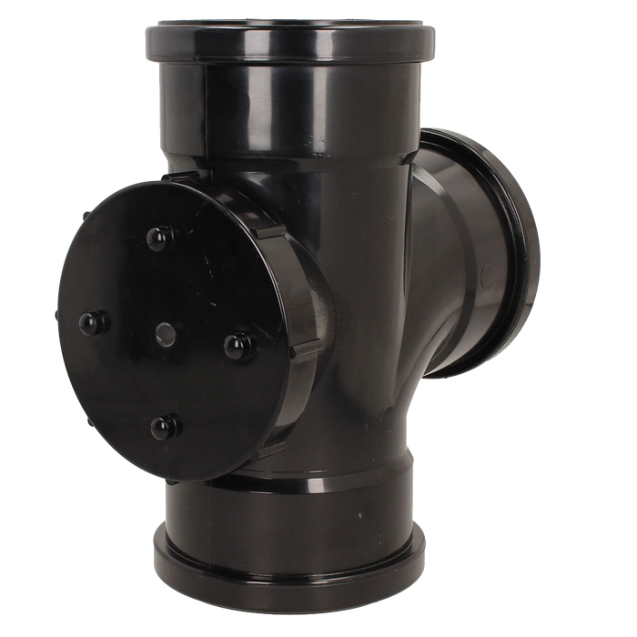 Pushfit Soil 92˚ Triple Socket Access Branch