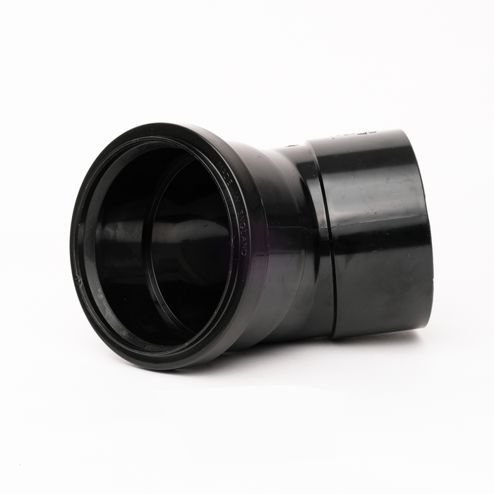 Pushfit Soil To Solvent 135˚ Double Socket Bend