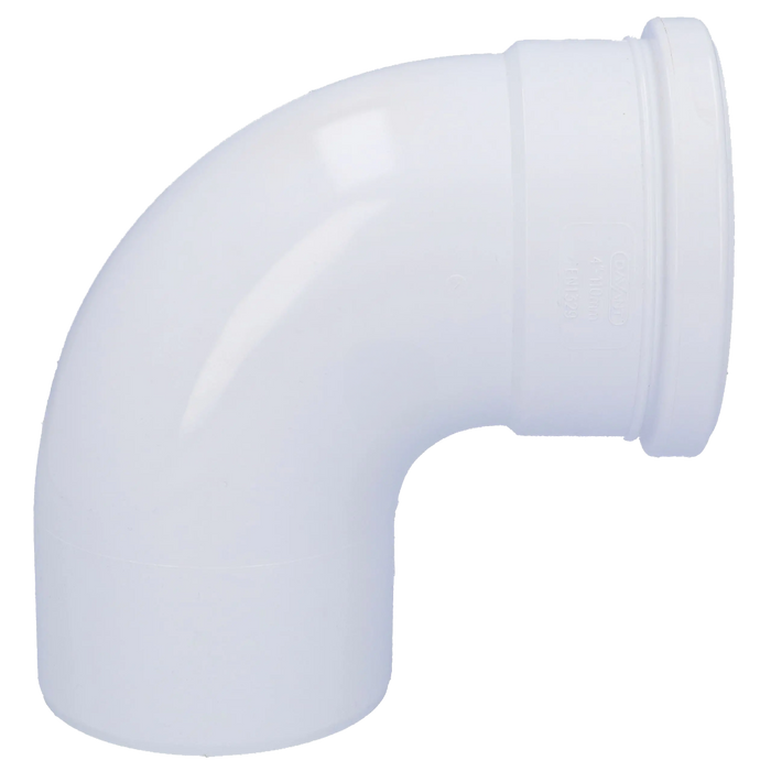 Pushfit Soil 92˚ Single Socket Bend