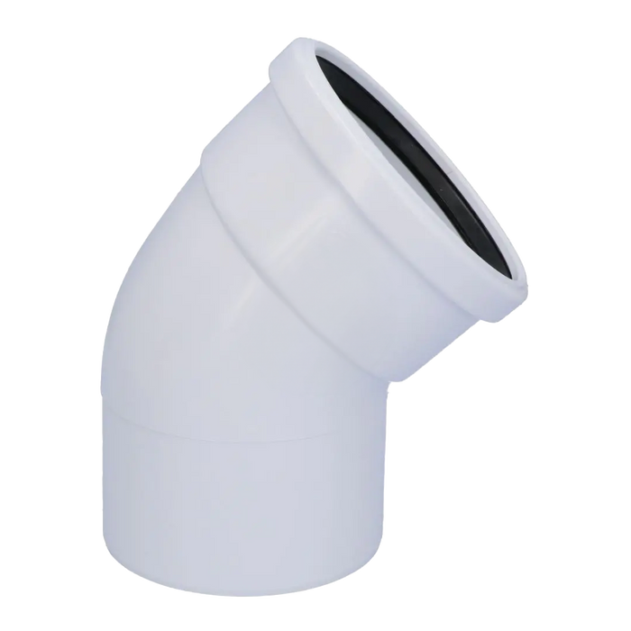 Pushfit Soil 135˚ Single Socket Bend
