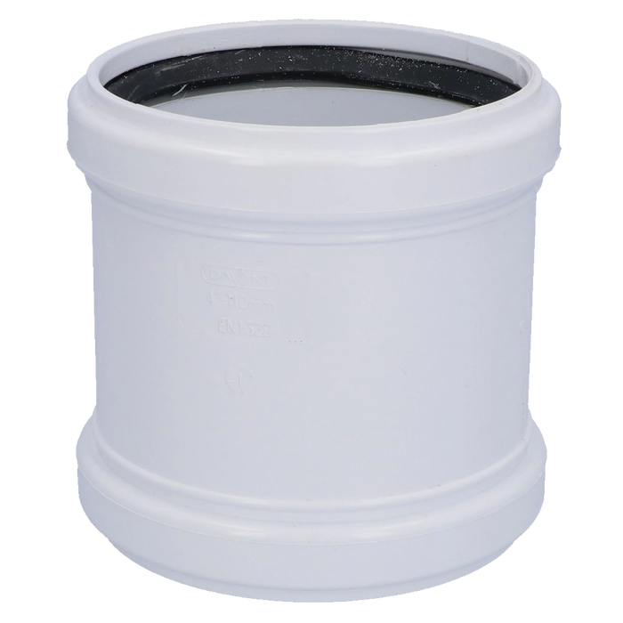 Pushfit Soil Double Socket Coupler