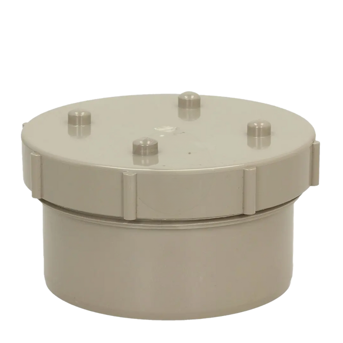 Solvent Weld Screwed Access Cap Spigot Tail