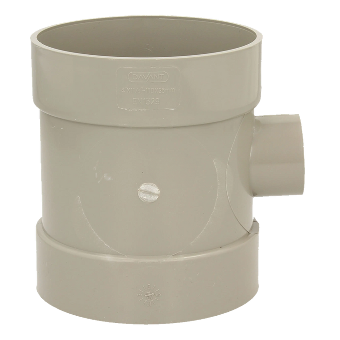 Solvent Weld Double Socket Boss Connector