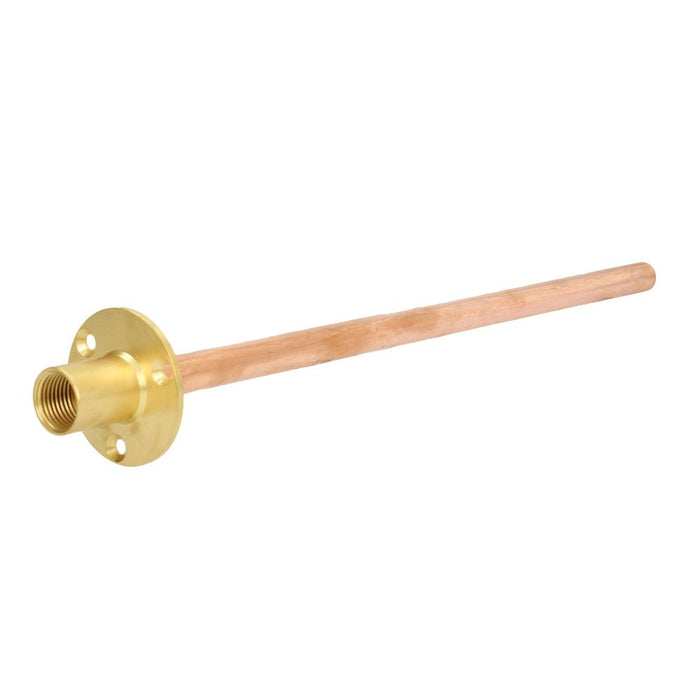 Hose Union Back Plate c/w Copper Tube